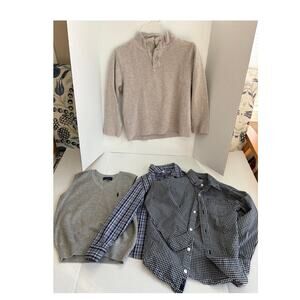 Boys Size 6 Prep School Shirt Bundle of Four
